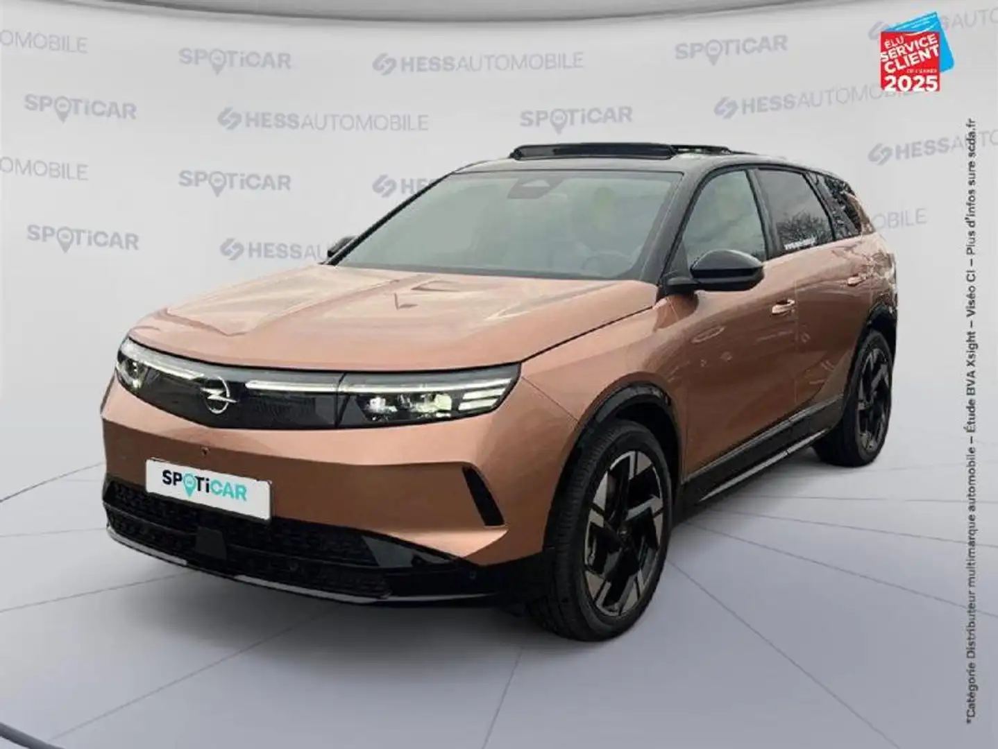 Opel Grandland Electric 213ch Batterie 73 kWh GS Orange - 1