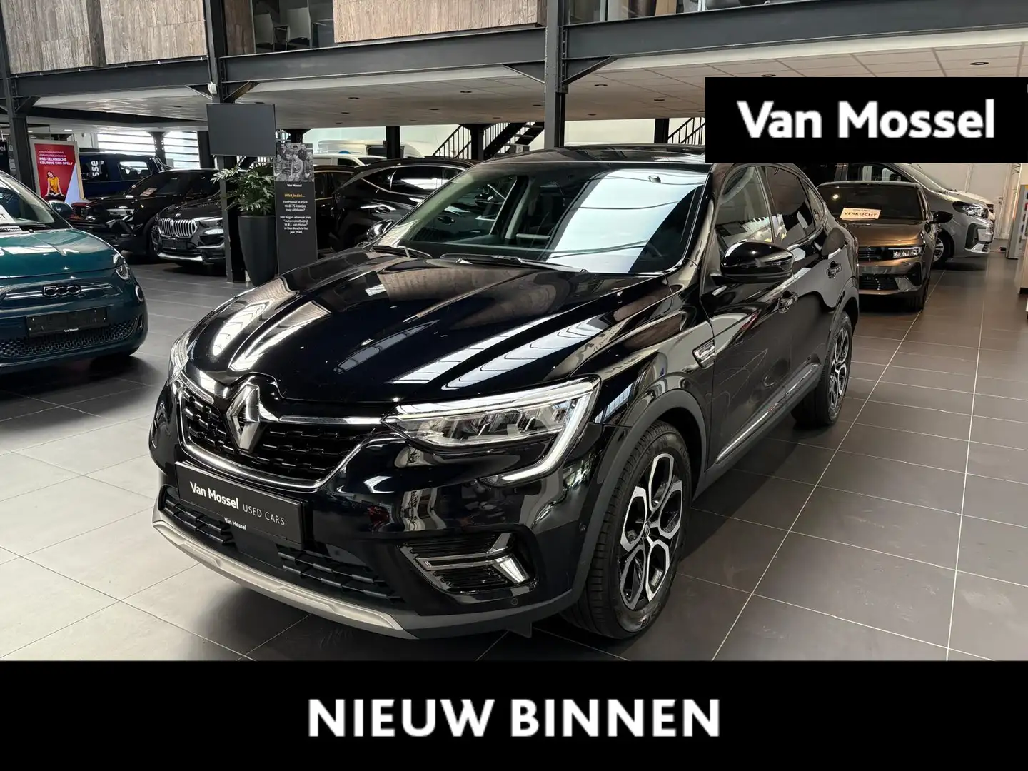 Renault Arkana Mild Hybrid 140 EDC Techno Zwart - 1
