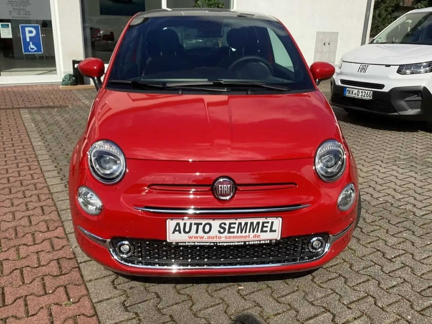 Fiat 500 1.0 GSE Hybrid Red Rot - 2