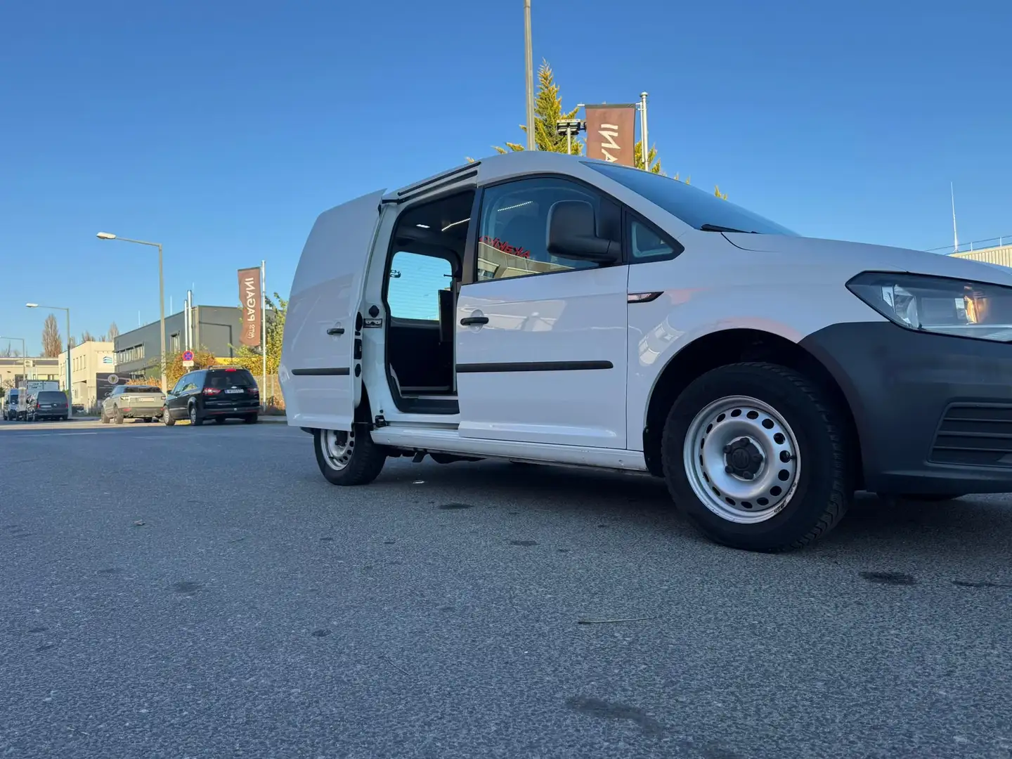 Volkswagen Caddy Weiß - 2