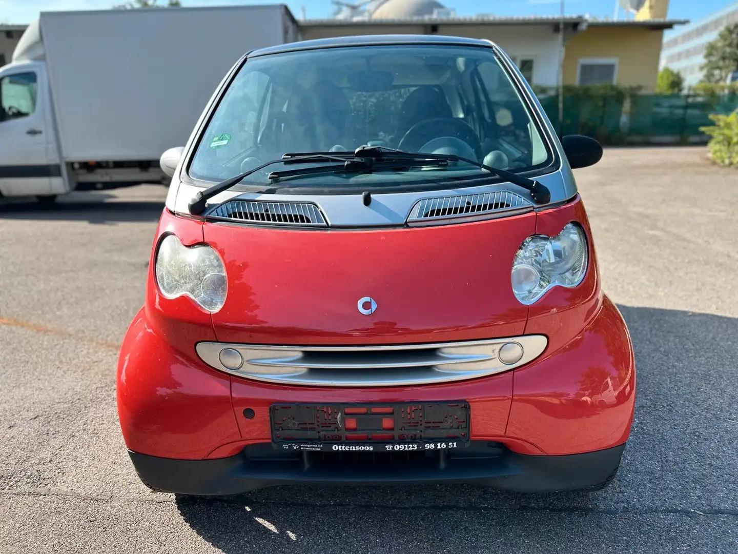 smart forTwo fortwo coupe Basis ATM 80000KM Rot - 2