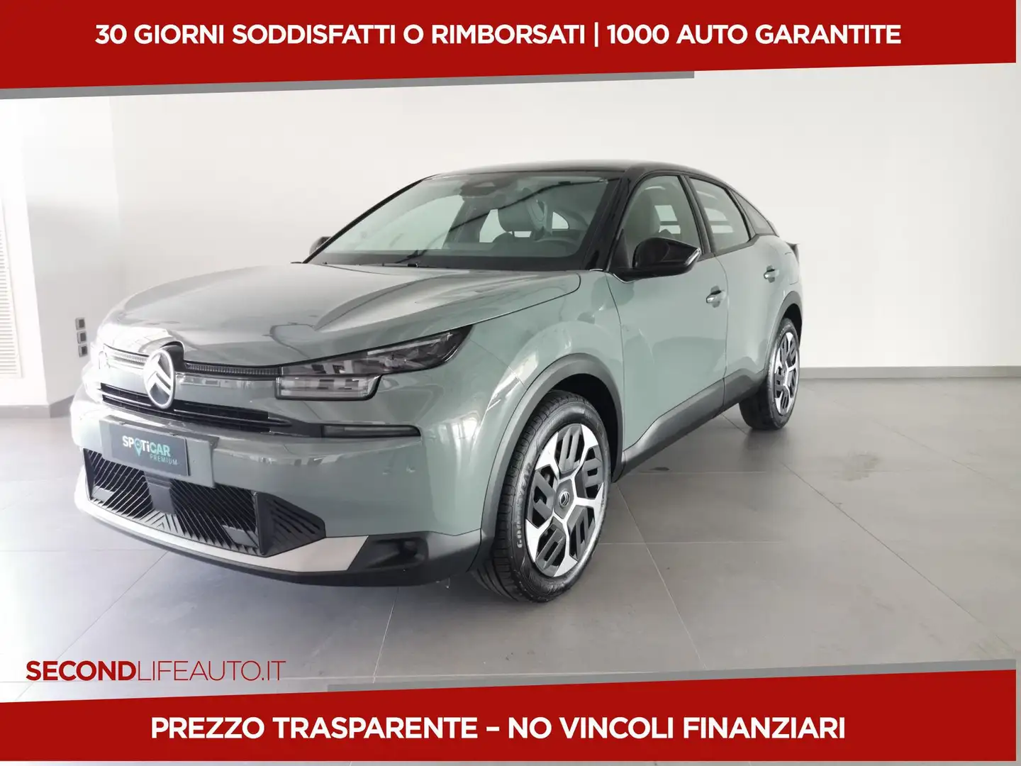 Citroen C4 1.2 puretech Plus s&s 130cv eat8 Verde - 1