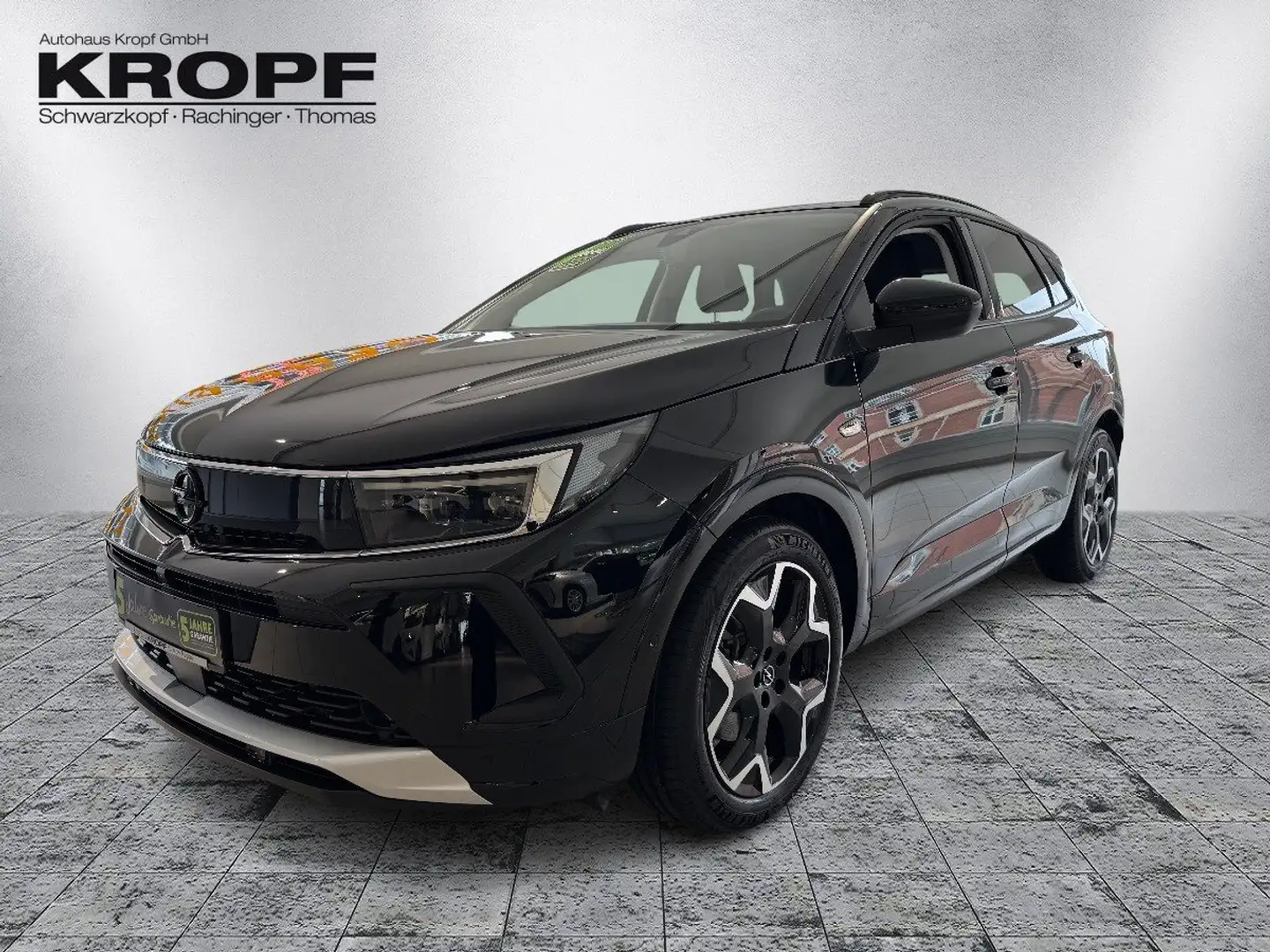 Opel Grandland 1.6 Turbo Ultimate ACC+LED+Navi+SHZ+LM Schwarz - 2