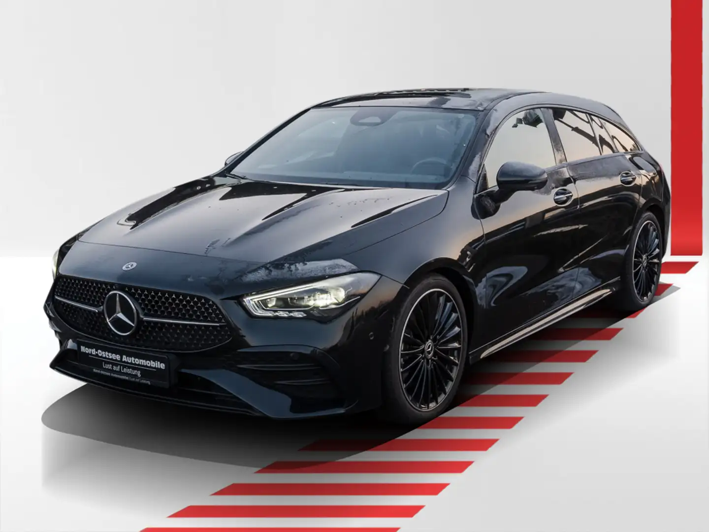 Mercedes-Benz CLA 200 AMG SB PANO 360 MULTIBEAM NIGHT KEYLESS Noir - 1