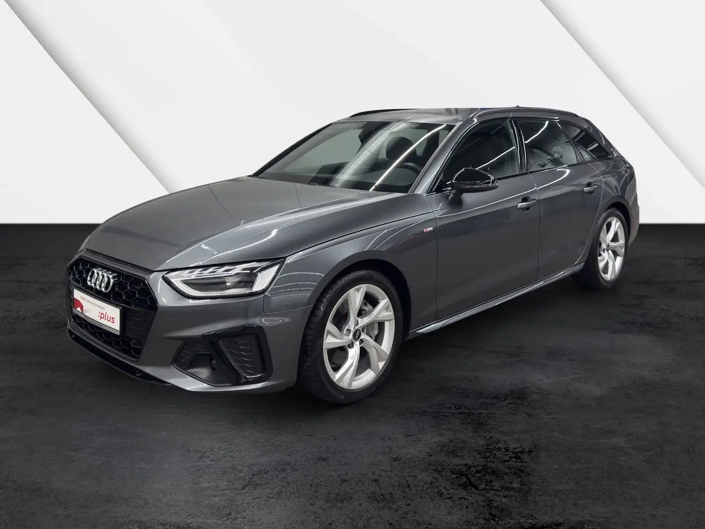 Audi A4 Avant 40 TDI S line Black Pano Navi Kamera Grau - 2