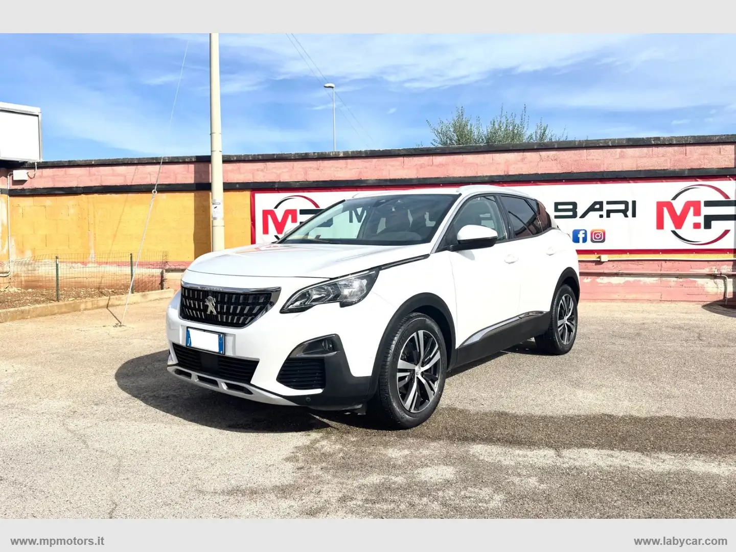 Peugeot 3008 ALLURE 1.6 BLUEHDI 120CV Wit - 1