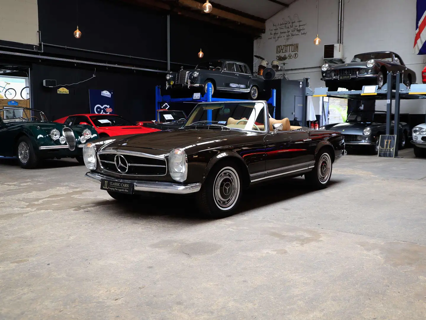 Mercedes-Benz SL 280 Pagode Brun - 2