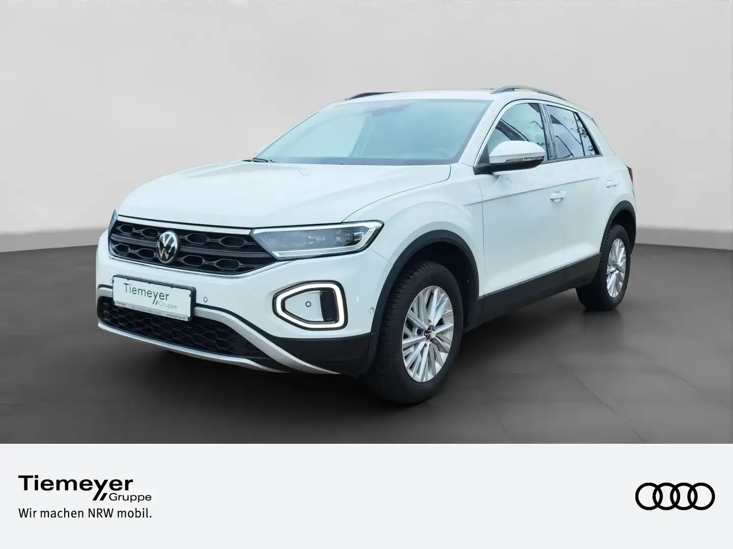 Volkswagen T-Roc 1.0 TSI LIFE LED+ NAVI WINTERPKT PRIVACY Bianco - 1