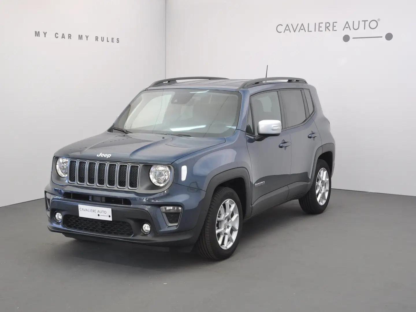 Jeep Renegade 1.5 turbo t4 mhev Limited 130cv dct Blauw - 1