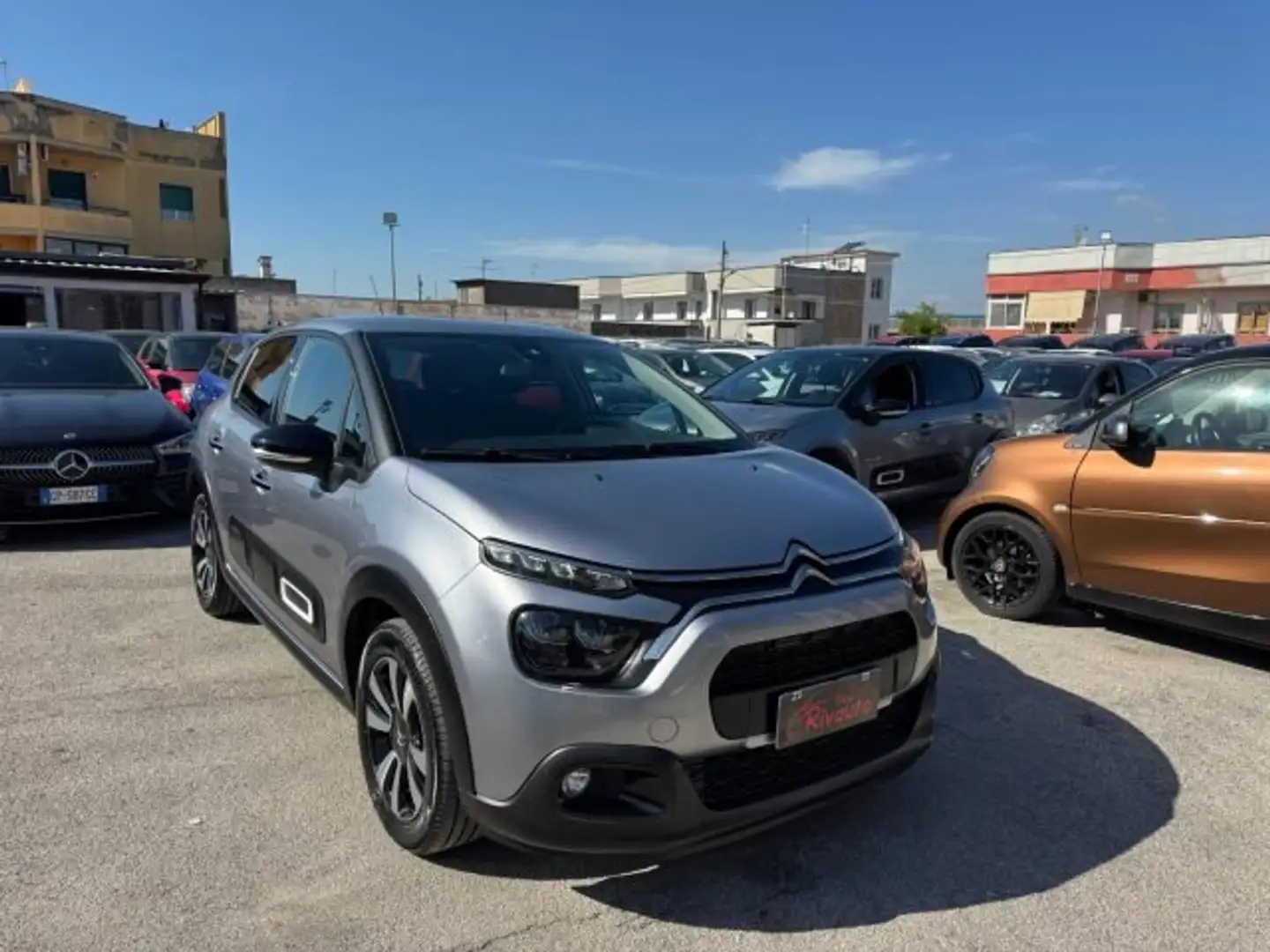 Citroen C3 C3 III 2017 1.2 puretech Shine AUT. Grigio - 2