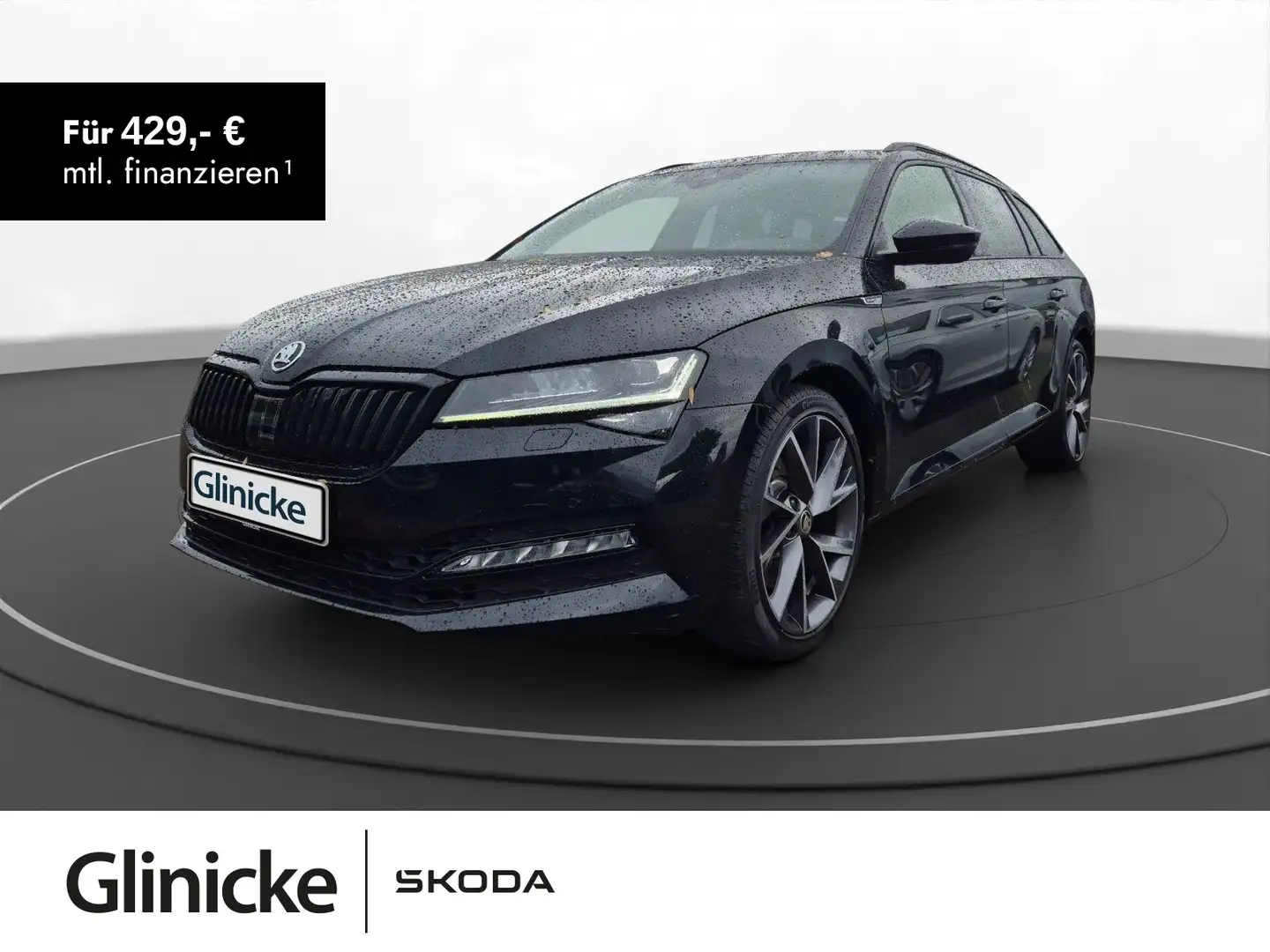 Skoda Superb Combi 2.0 TSI DSG Sportline 4x4 Navi Alca Schwarz - 1