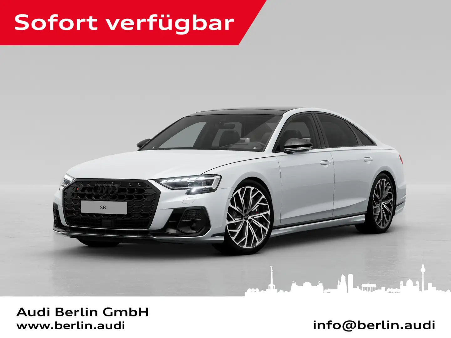 Audi S8 TFSI tiptronic Weiß - 1