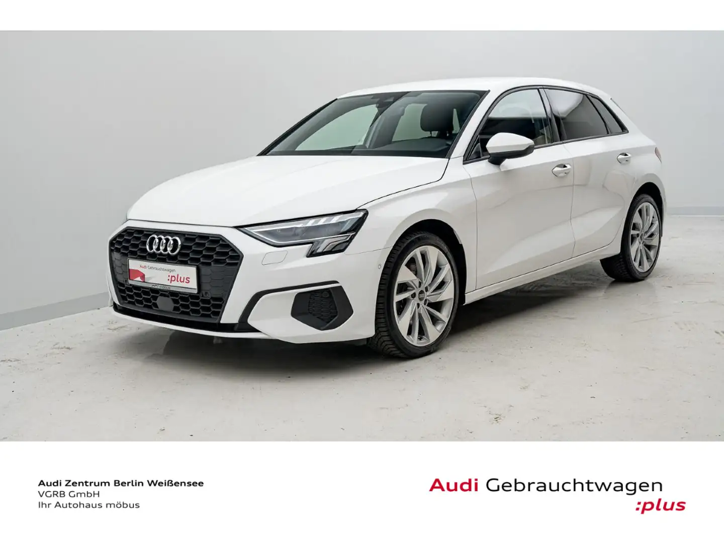 Audi A3 30 TFSI S-TRO*APP*LED*KLIMA*TEMPO** Weiß - 2