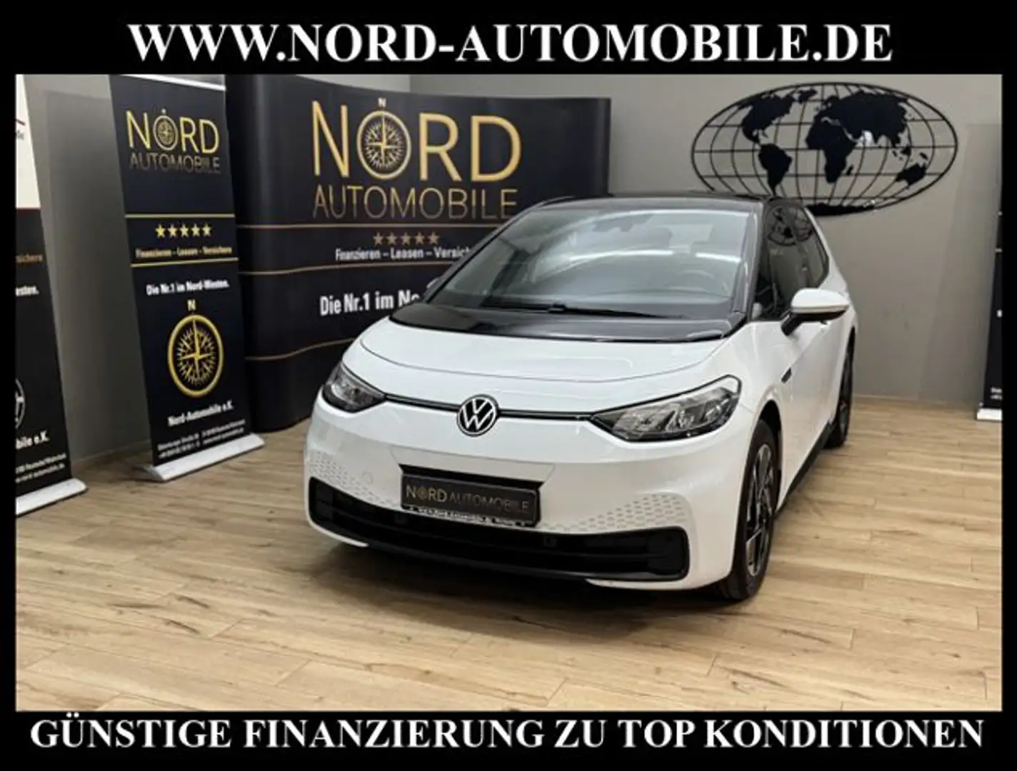 Volkswagen ID.3 Pro CCS*Navi*LED*ACC*Wärmepumpe Weiß - 1