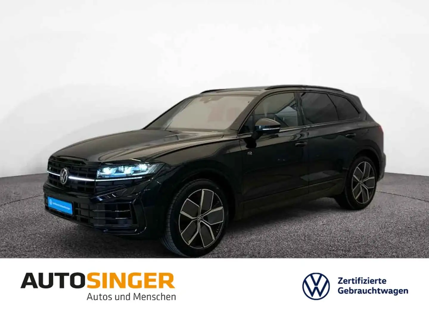 Volkswagen Touareg R eHybrid *PANO*MATRIX*HUD*AHK*NAV*AREA* Noir - 1