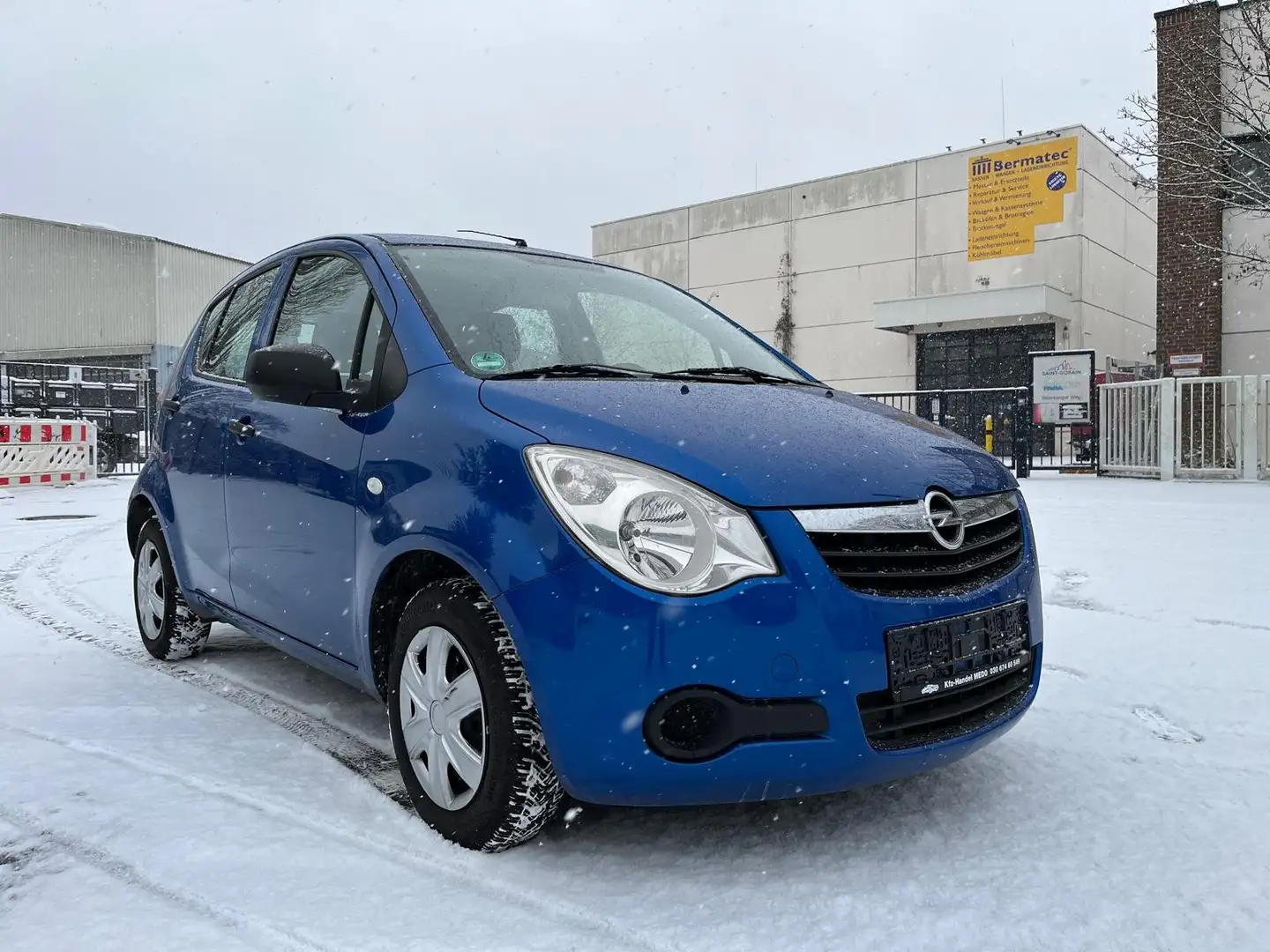 Opel Agila Basis Blau - 2