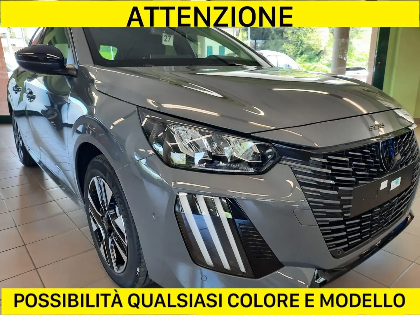 Peugeot 208 1.2 hybrid Allure 110cv e-dcs 6 Grigio - 1