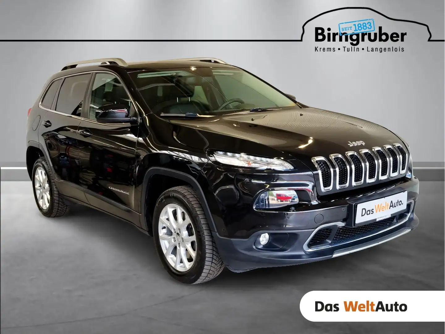Jeep Cherokee 2,0 MultiJet II AWD Limited Schwarz - 1