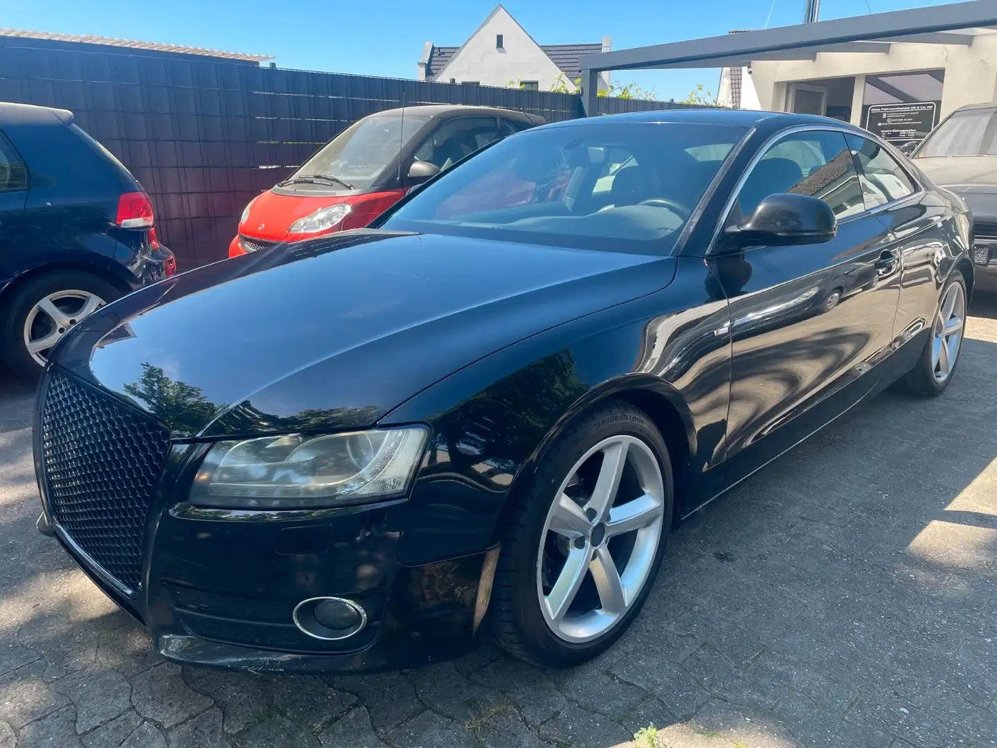 Audi A5 2.7 TDI 2x S-line, Leder,ALU,PDC, TÜV Neu Schwarz - 1
