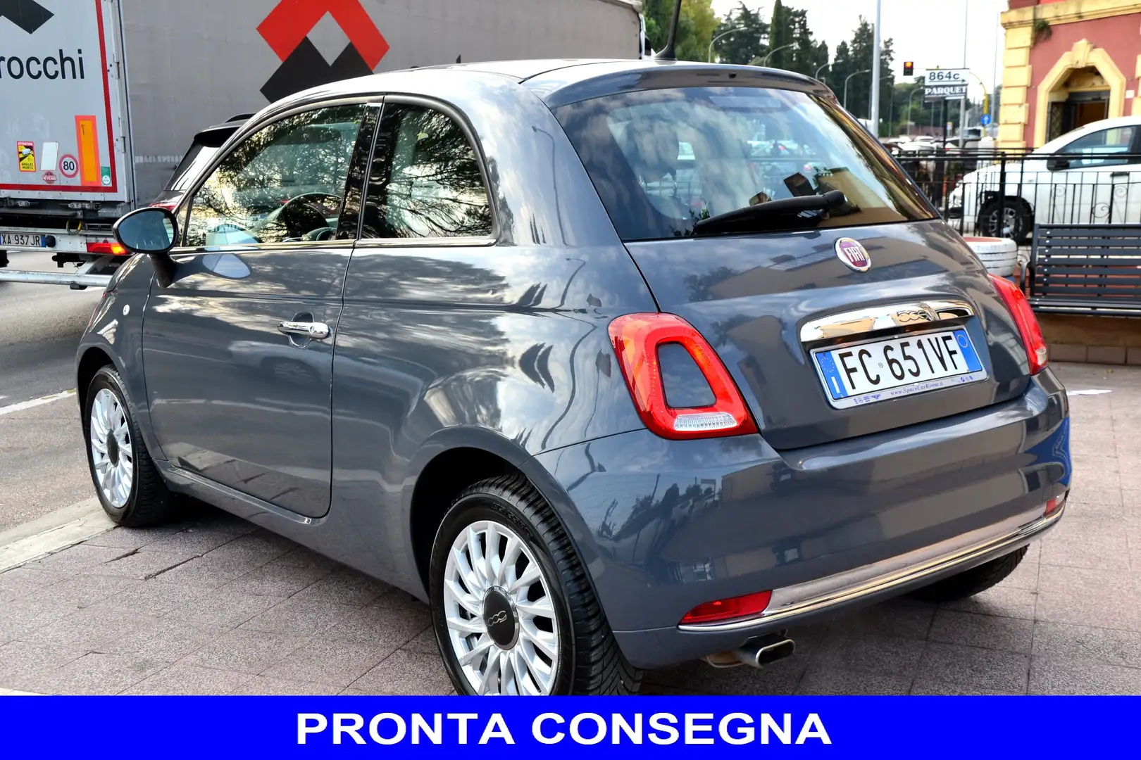 Fiat 500 1.2 69CV LOUNGE **PREZZO VERO**OK NEOPATENTATI** Gris - 2