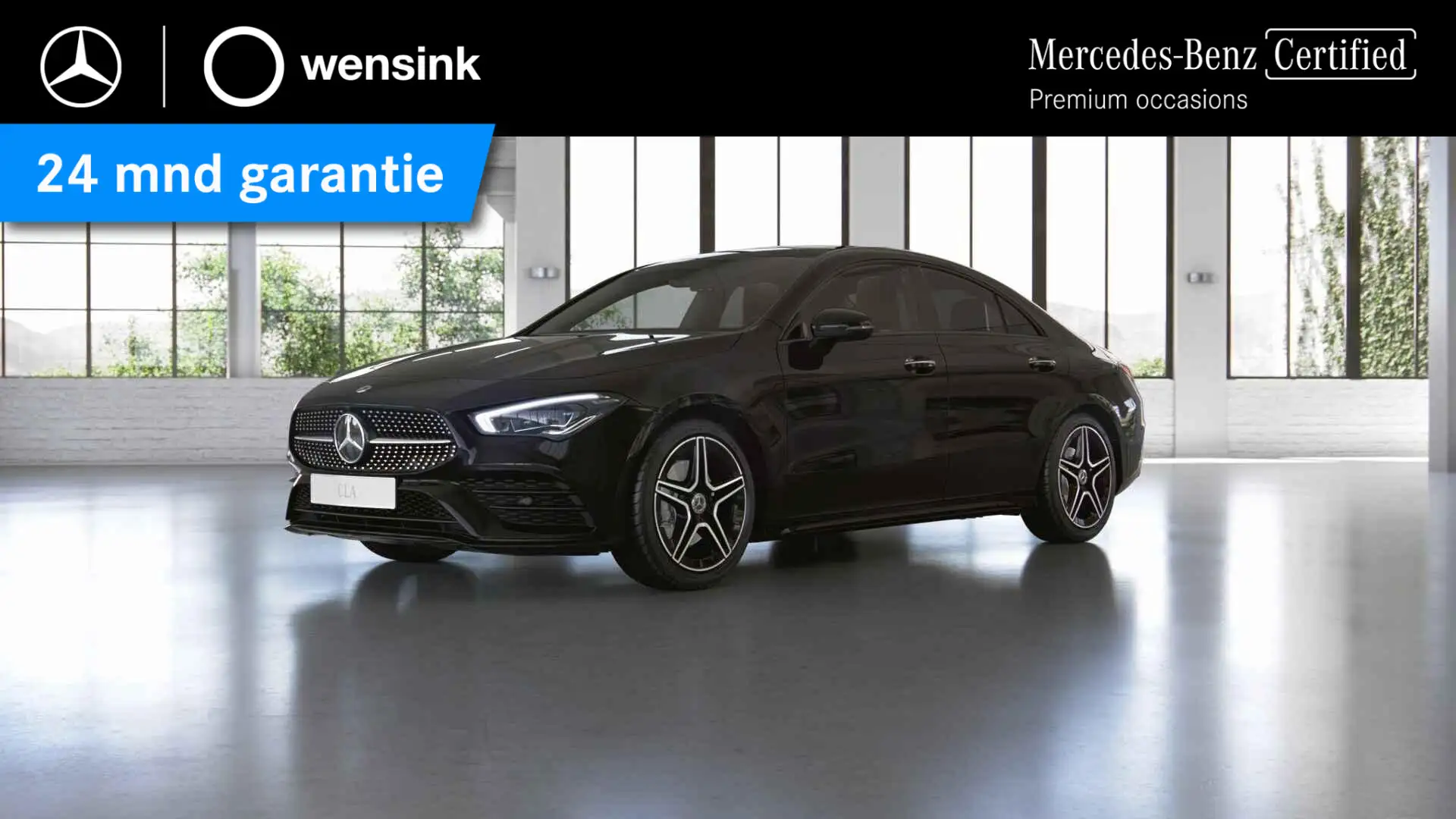 Mercedes-Benz CLA 220 4MATIC Premium Plus | AMG | Panoramadak | Night | Negro - 1