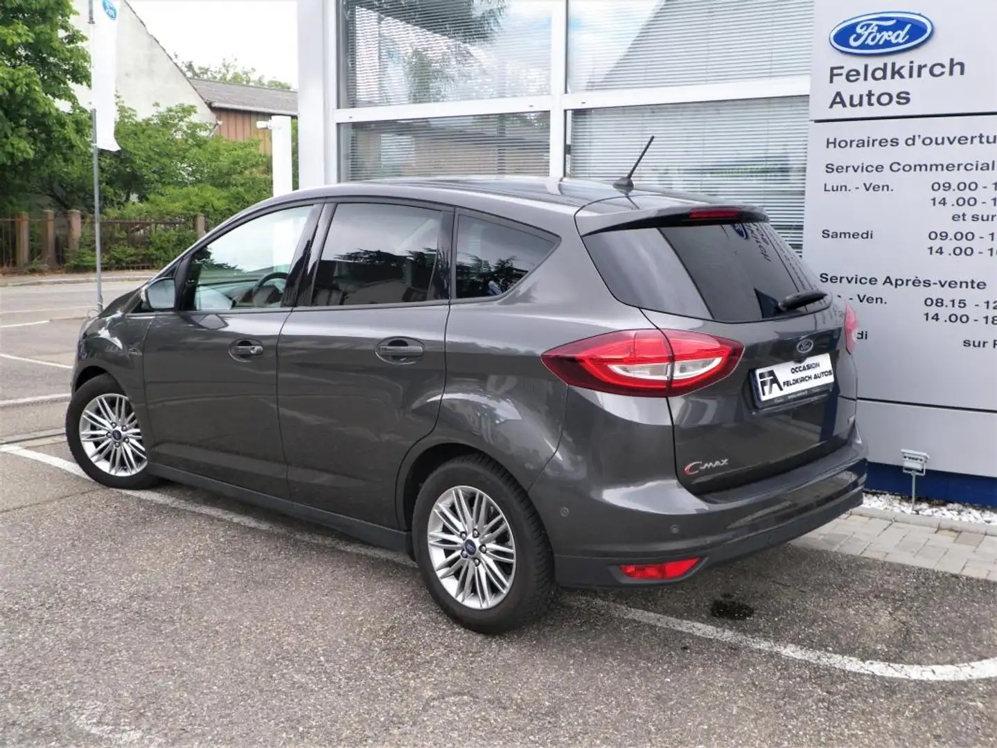 Ford C-Max II 125 BV6 TITANIUM ETHANOL E85 Gris - 2