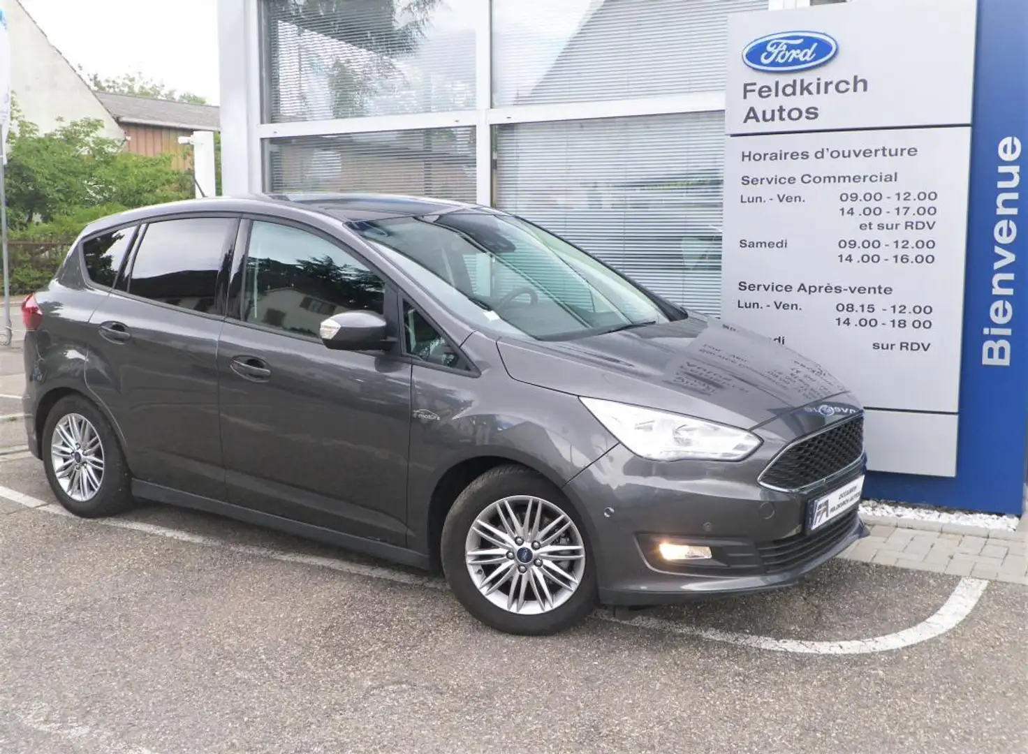 Ford C-Max II 125 BV6 TITANIUM ETHANOL E85 Gris - 1