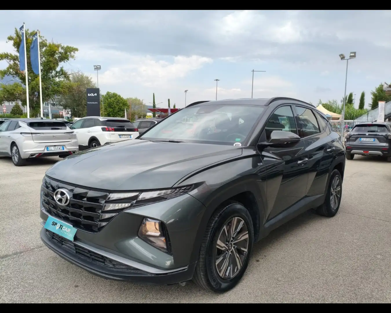 Hyundai TUCSON 1.6 T-GDi 48V XTech Grün - 1