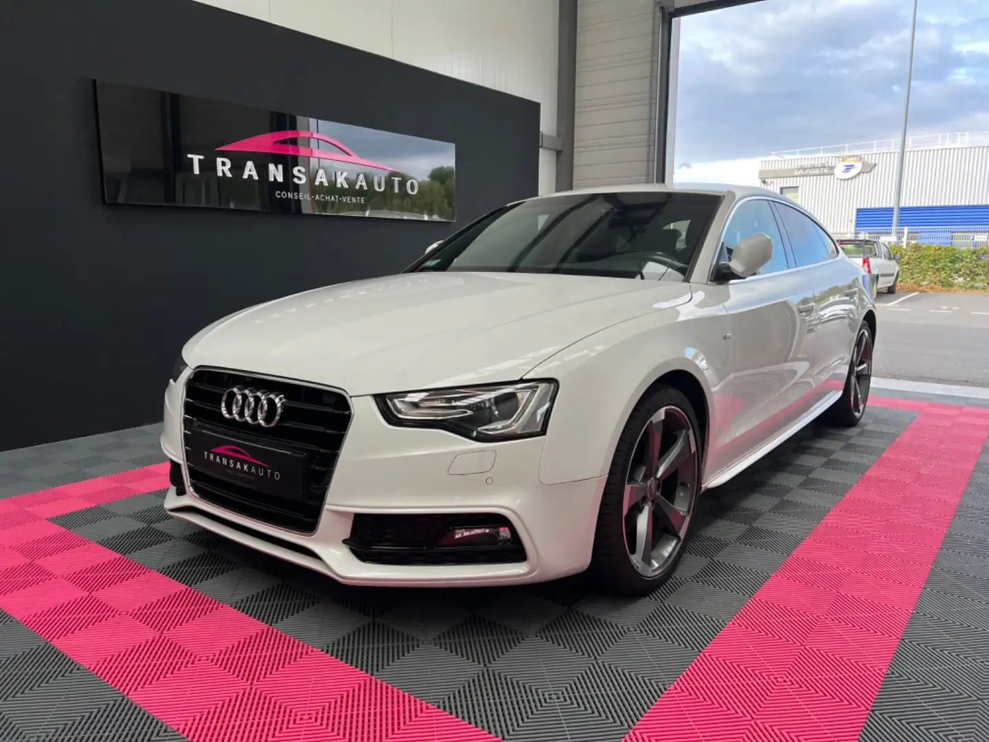 Audi A5 S LINE Blanco - 1