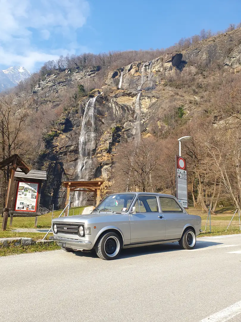 Fiat 128 Turbo Silber - 1