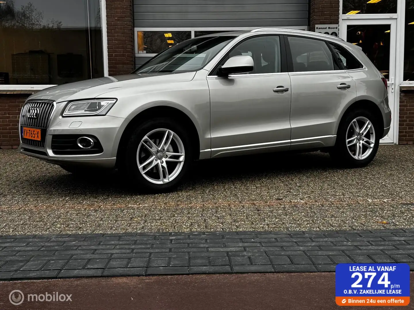 Audi Q5 2.0 TFSI QUATTRO LEDER/PANO/CAM/STOEL.VW Grijs - 1