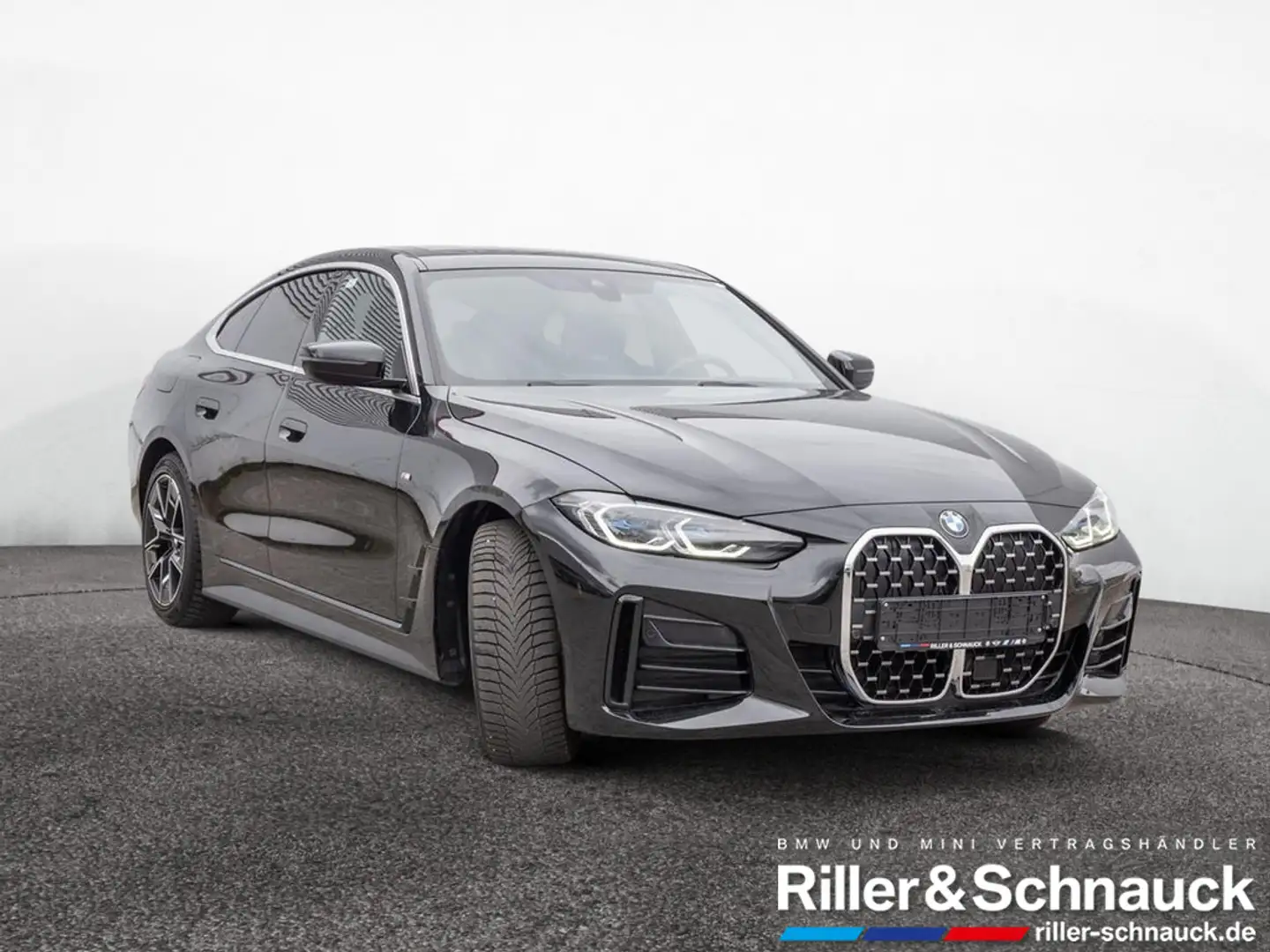 BMW 430 i Gran Coupe M-Sport LASER+ACC+eGSD+MEM+KE Schwarz - 2