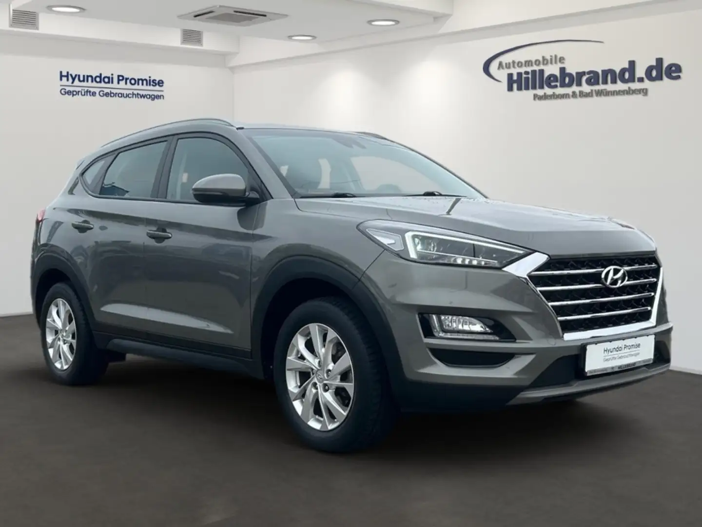 Hyundai TUCSON Trend 2WD 1.6 EU6d-T Navi Soundsystem LED Dyn. Kur Grigio - 2