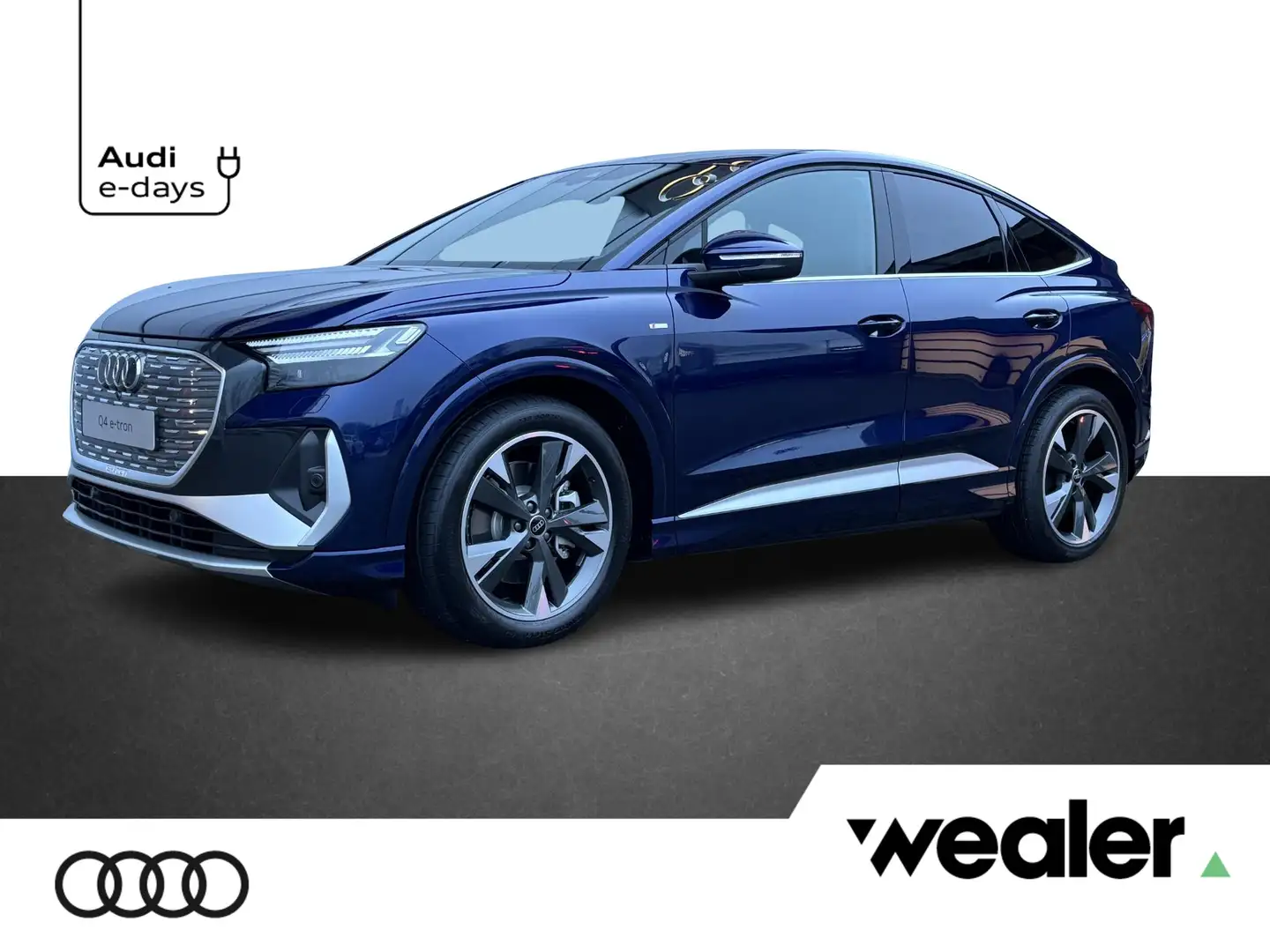 Audi Q4 e-tron Sportback S edition Q4 e-tron Sportback (A1) e-tro Blu/Azzurro - 1