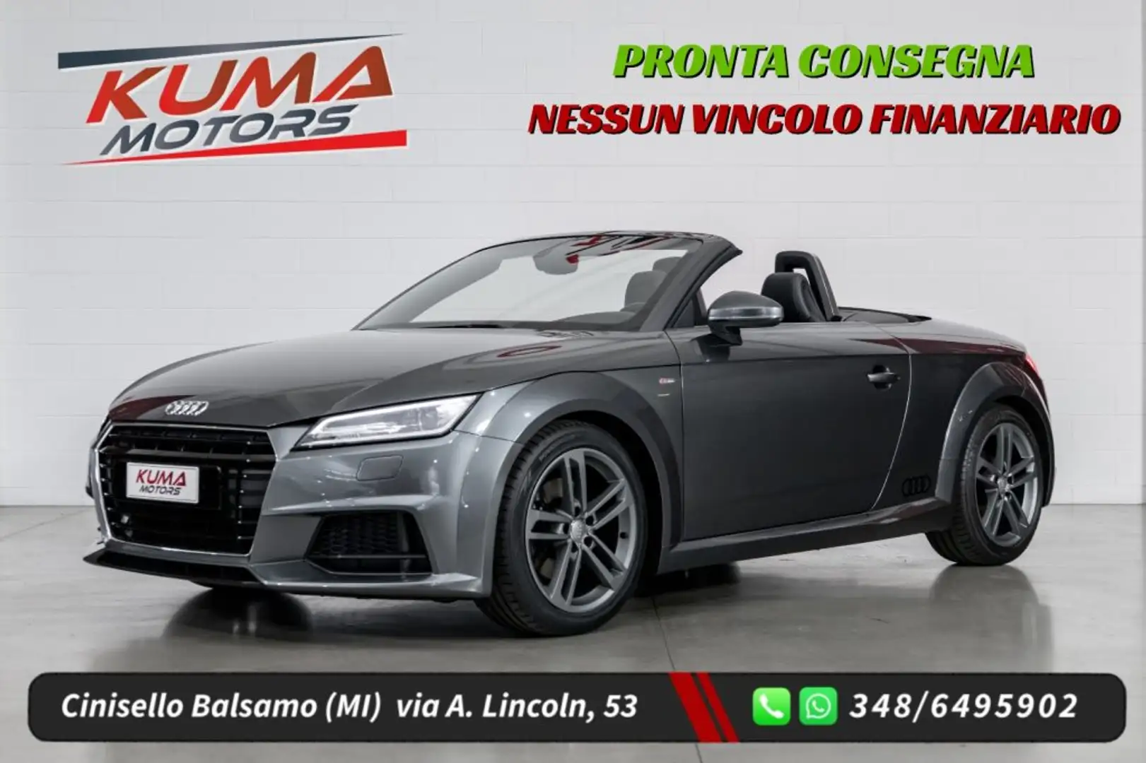 Audi TT 1.8 TFSI S tronic S line Drive mode/navi/DVD Grigio - 1