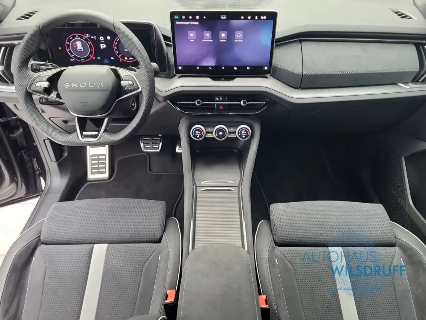 Skoda Kodiaq 1.5 TSI Sportline AHK Matrix ACC Kessy Grau - 2
