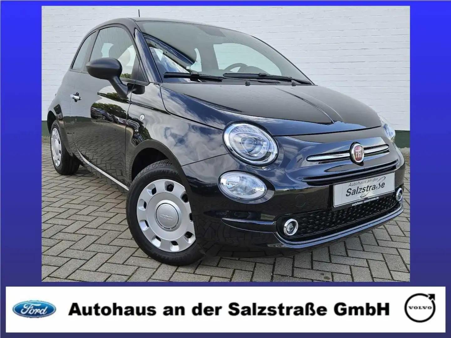 Fiat 500 Hybrid Dolcevita*PDC*Navi*Klimaaut.* Noir - 1