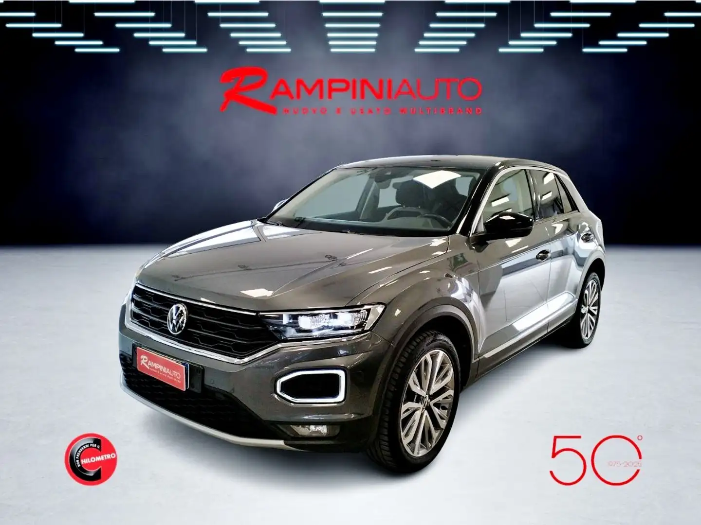 Volkswagen T-Roc 2.0 TDI SCR Advanced BlueMotion Technology Gris - 2