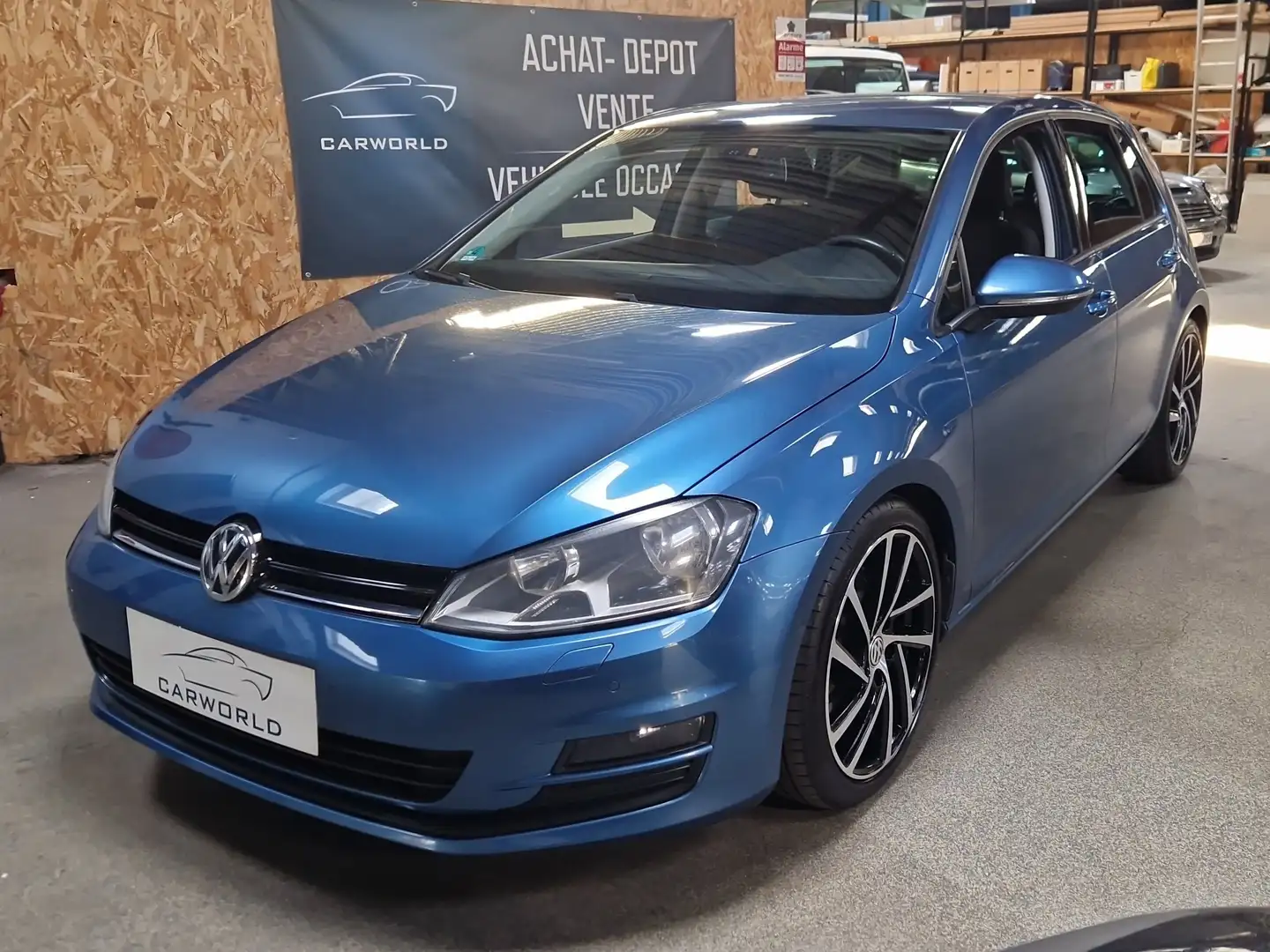 Volkswagen Golf 1.4 TSI Highline $$ 12 MOIS GARANTI $$ Blauw - 1