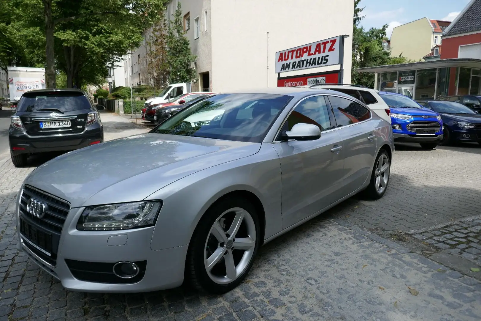 Audi A5 Sportback 2.0 TFSI Xenon Zilver - 1