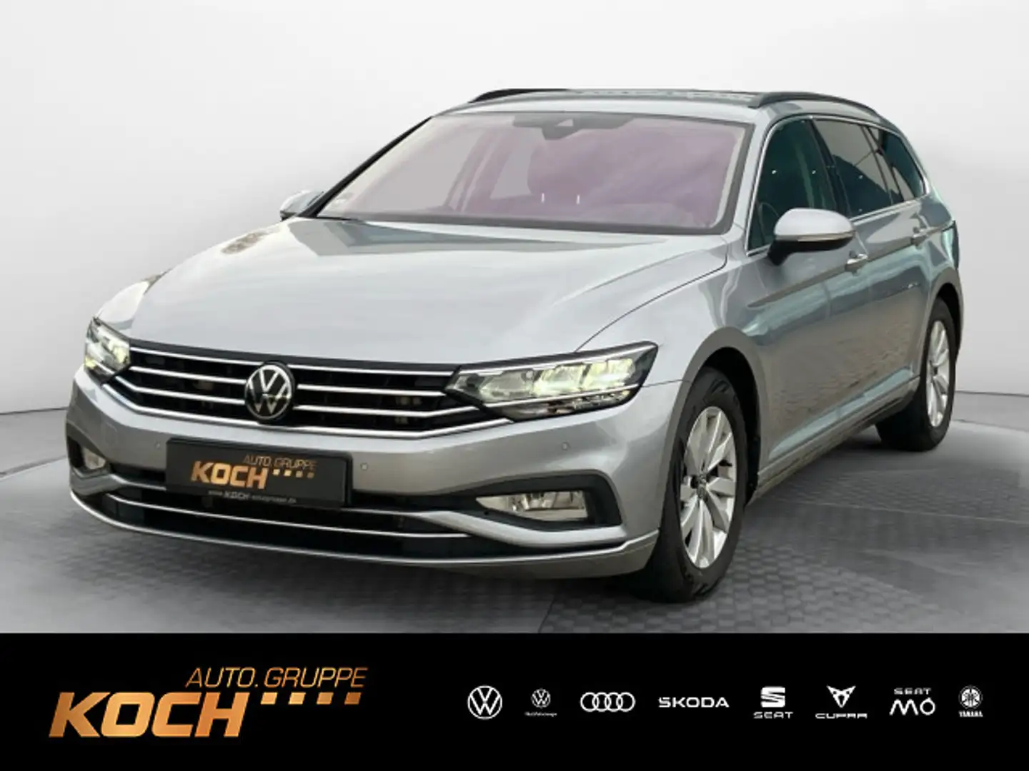 Volkswagen Passat Variant 2.0TDI Business Navi LED AHK Argent - 1