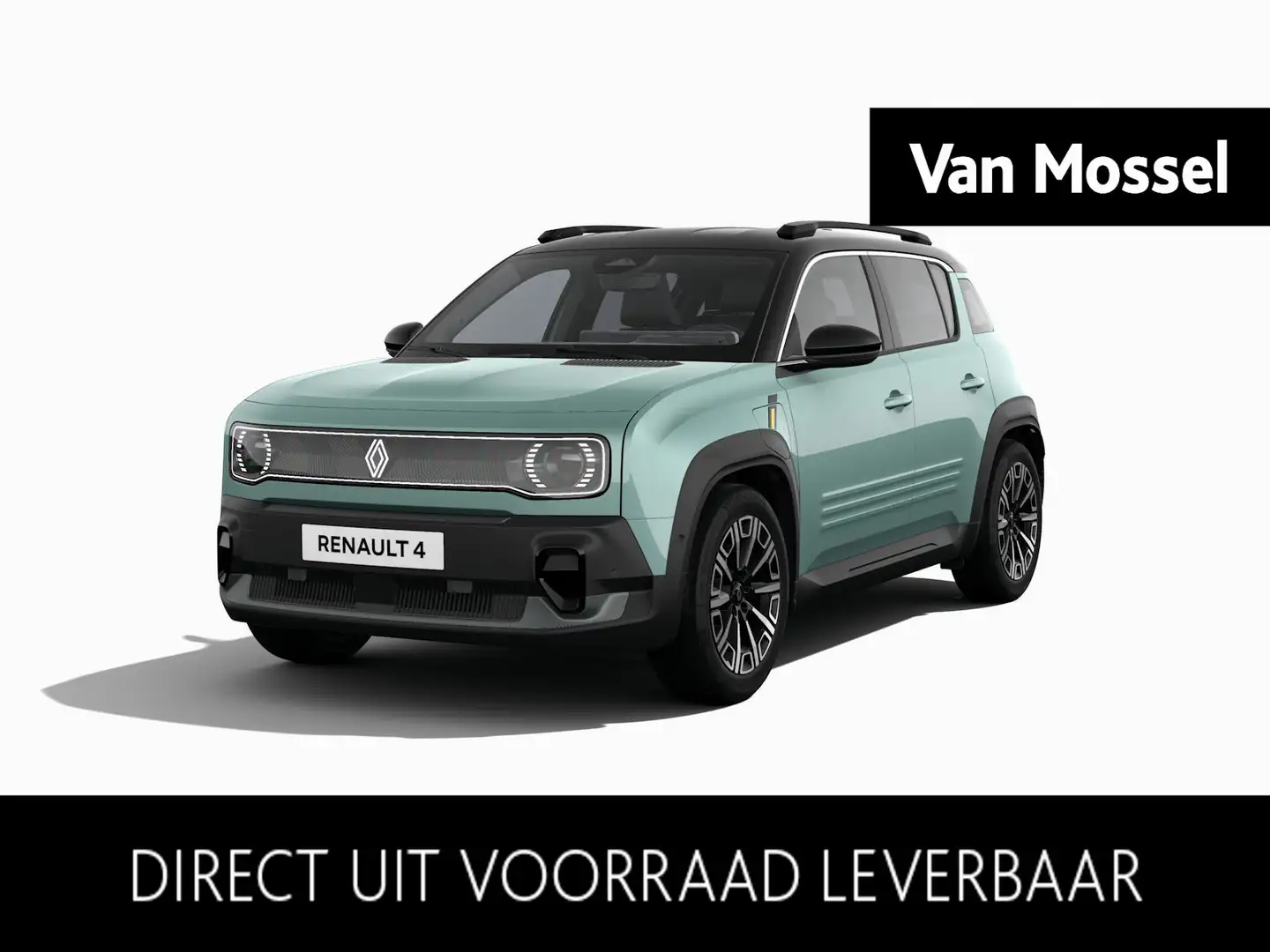 Renault R 4 Iconic | Achteruitrijcamera | Elektrisch verwarmba Groen - 1