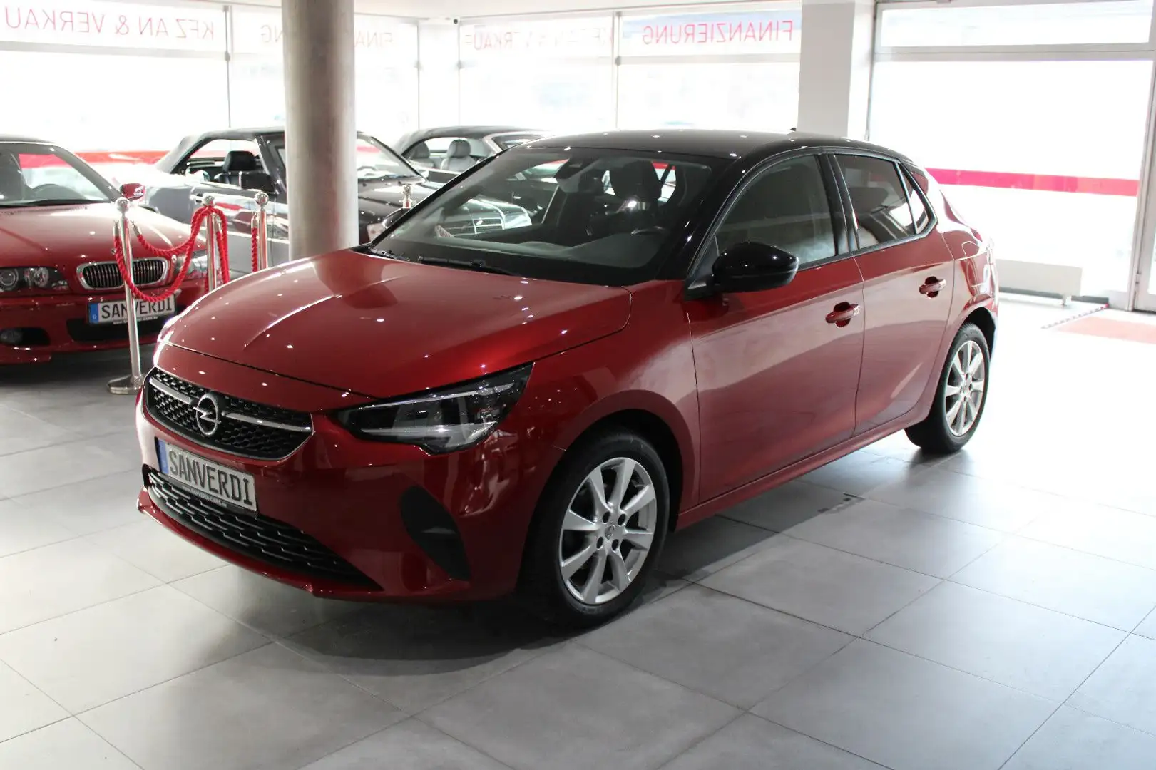 Opel Corsa 1.2 Edition NAVI LED RFK *EURO 6*I.HAND Rot - 1