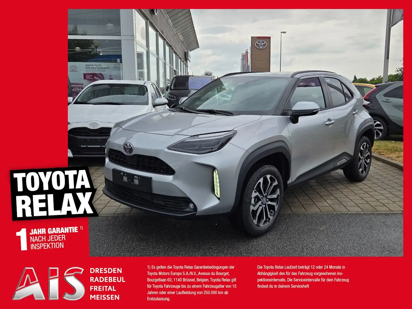 Toyota Yaris Cross 1.5 HSD Teamplayer Silber - 1