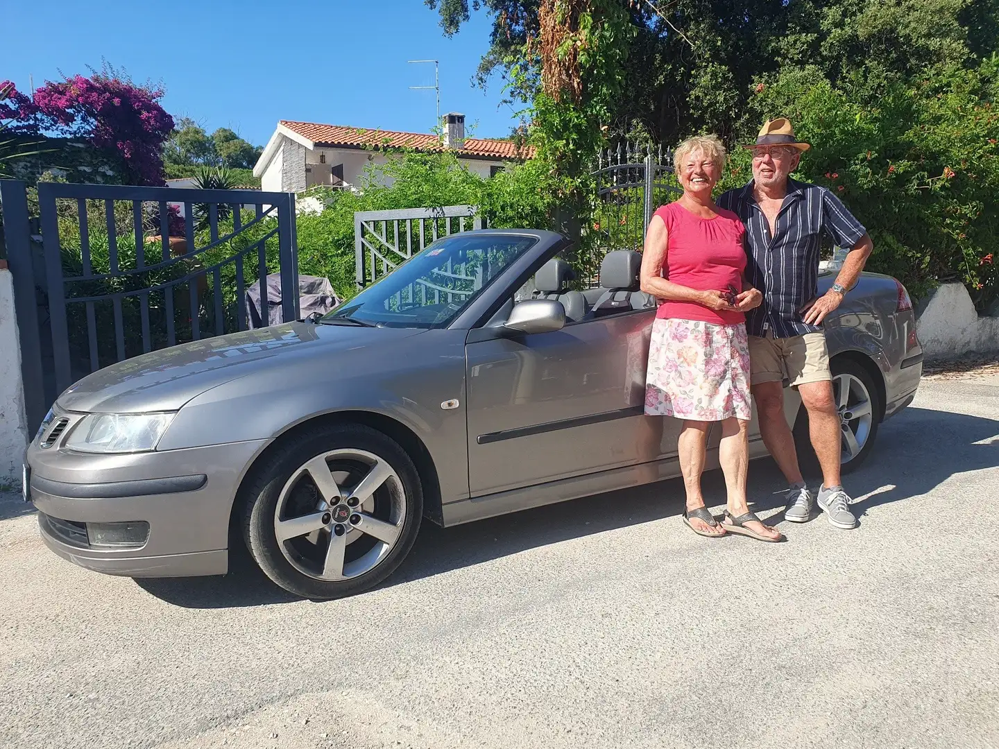 Saab 9-3 9-3 1.8 t Cabrio Vector Anniversary plus Extras Srebrny - 1