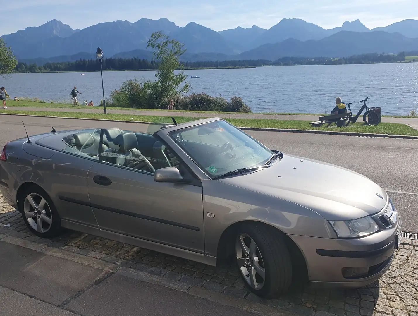 Saab 9-3 9-3 1.8 t Cabrio Vector Anniv./Leder viele Extras! Silber - 1