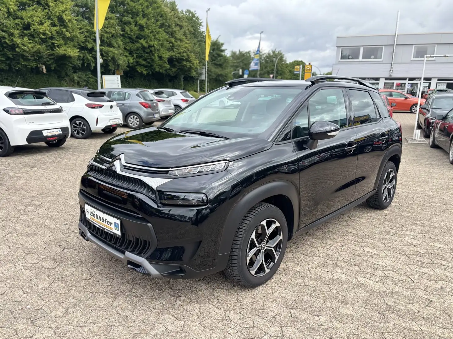 Citroen C3 Aircross PLUS NAVI/PDC/KlimaAT/LED/CarPlay Zwart - 1