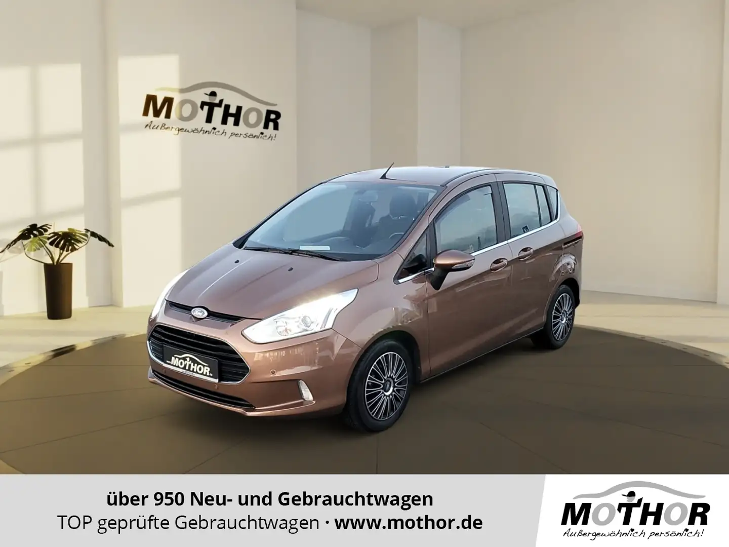 Ford B-Max 1.0 EcoBoost Titanium LM KeyLess W-Paket Brun - 1