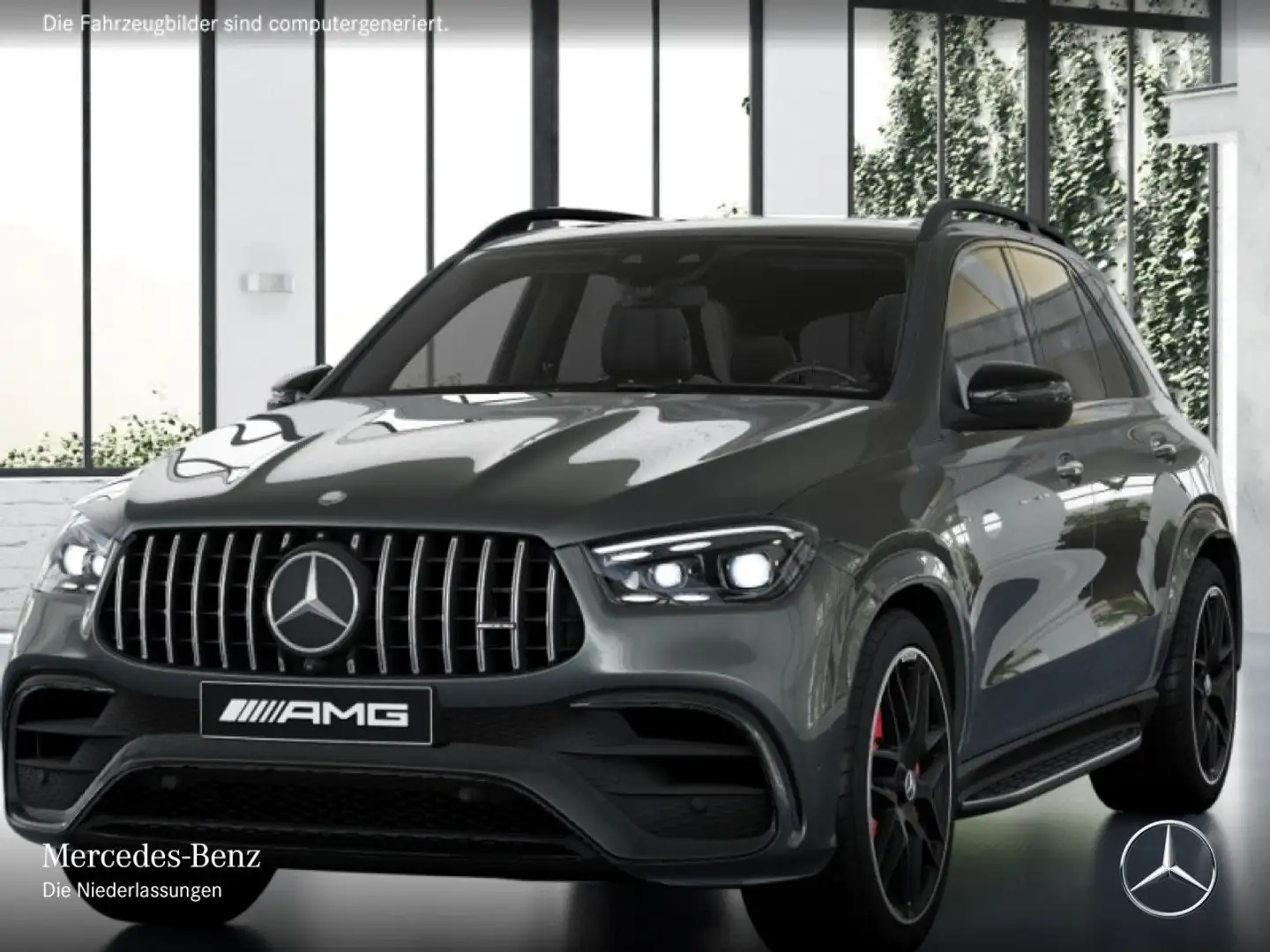 Mercedes-Benz GLE 63 AMG GLE 63 S 4M NIGHT+PANO+360+AHK+MULTIBEAM+STHZG+HUD Grau - 2