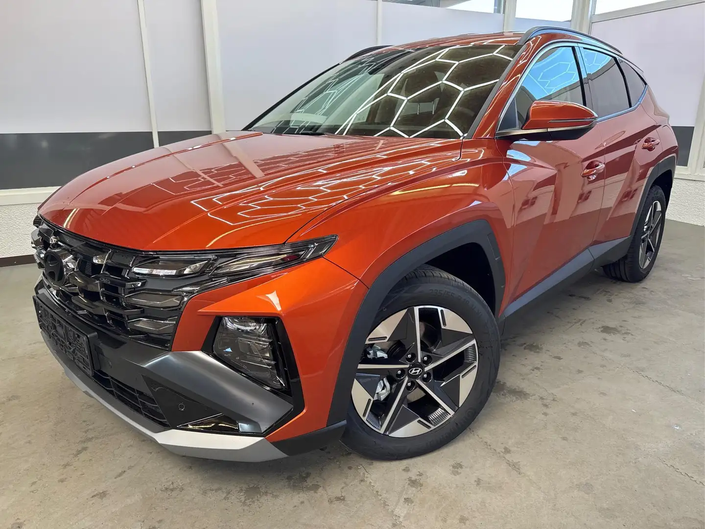 Hyundai TUCSON PREMIUM DCT ACC SHZ v+h El.Hekklappe E-Shift 1.... Orange - 1